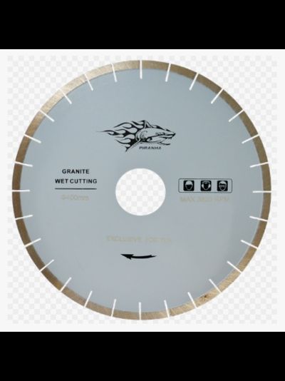 Отрезной диск по граниту Пиранья D400mm,60/50mm(бесшумный)