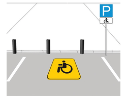 Парковка для инвалидов