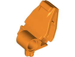 Crane Grab Jaw with Axle and Pin Hole, Orange (49700 / 6263406)