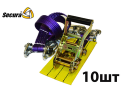 Комплект браслетов противоскольжения Secura 4WD R21-R22,5 с храповым механизмом 10 шт