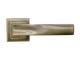 Дверные ручки RUCETTI RAP 14-S AB Цвет - Античная бронза