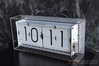Большие flip clock часы Air-flip Interstellar