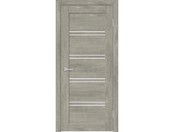 Дверь в сборе Экостиль 65 седой дуб со стеклами