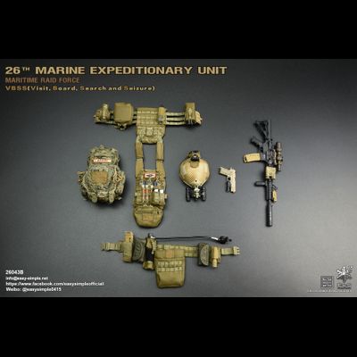Американский морской пехотинец - Коллекционная ФИГУРКА 1/6 26th MEU MRF VBSS (26043B) - Easy&amp;Simple