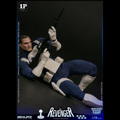 Каратель (The Punisher Arcade 1993) - КОЛЛЕКЦИОННАЯ ФИГУРКА 1/12 THE REVENGER ARCADE VIDEO GAMES SERIES (EKS06) - EKUAZ STUDIO