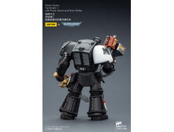 Терминатор Гвардии Ворона (Warhammer 40K) - КОЛЛЕКЦИОННАЯ ФИГУРКА 1/18 Raven Guard Terminator with Power Sword and Storm Bolter (JT03240) - JOYTOY