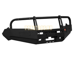 Передний силовой бампер серии Трофи на Toyota HILUX VII 2011-2014 (02.010.01)