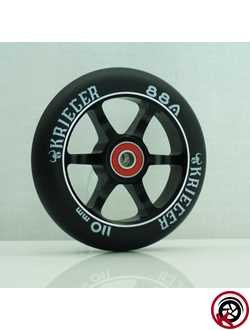 Колесо для трюкового самоката KRIEGER 110мм черное AL KRW-013BB