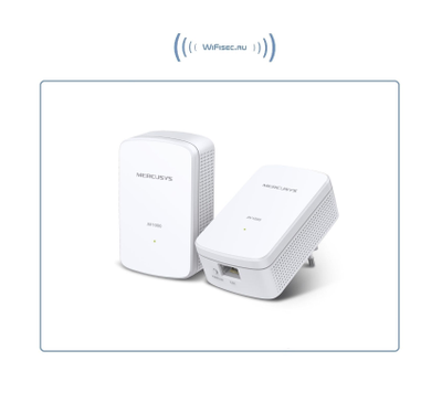 Сетевой адаптер Powerline MERCUSYS MP500 KIT Gigabit Ethernet, 2 шт.