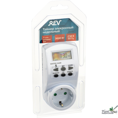 Таймер электронный недельный