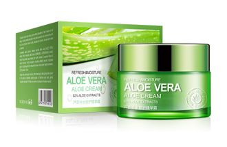 Омолаживающий крем для лица ALOE VERA с гиалуроновой кислотой, 50 г