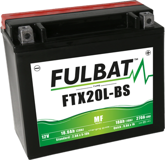 Аккумулятор FULBAT FTX20L-BS (YTX20L-BS)