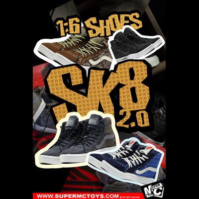 Кеды (кроссовки) 1/6 SK8 SHOES 2.0 AOR1 (F-072) - SuperMCToys