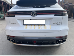 Защита заднего бампера Папа Тюнинг d60 для CHANGAN UNI-K 2023-