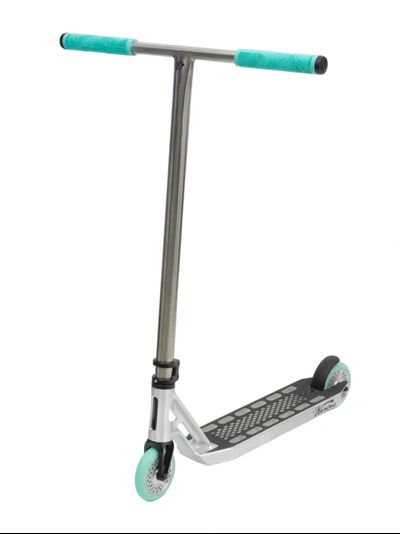 Самокат Комета Эфир серо-мятный