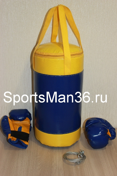 Груша боксерская детская синяя