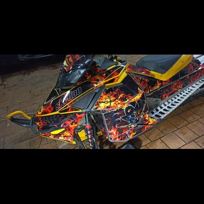 Наклейки на снегоход SKI DOO Summit 2008 - 2013 №3224