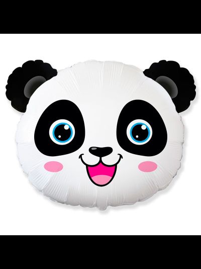 Фольгированный шар с гелием "Голова панды"
