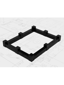 Гранитный поребрик с выступами ГП-4