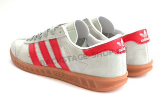 Кроссовки Adidas HAMBURG Gray\Red