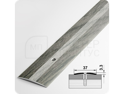 Порог одноуровневый c открытым крепежом Лука ПС 03.2700.050 Дуб муссон грей