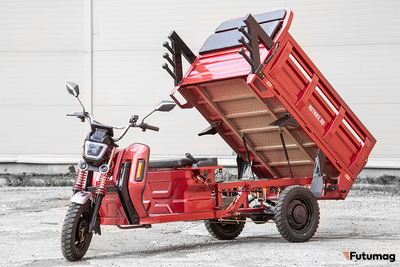 Грузовой электротрицикл Rutrike Антей PRO 1500 красный