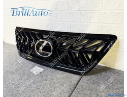 Решетка радиатора Lexus GX 470 TRD с лого черная АНТИХРОМ
