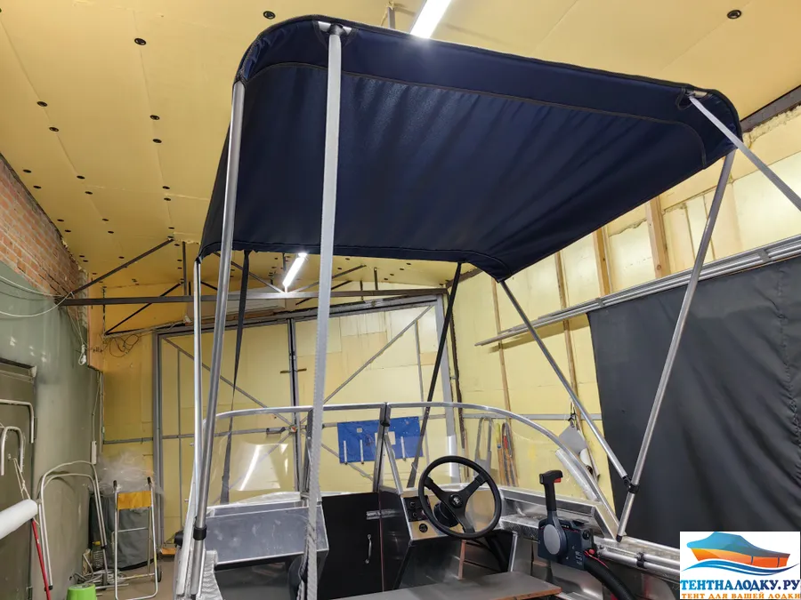 Биминитоп на лодку Вятбот 390
