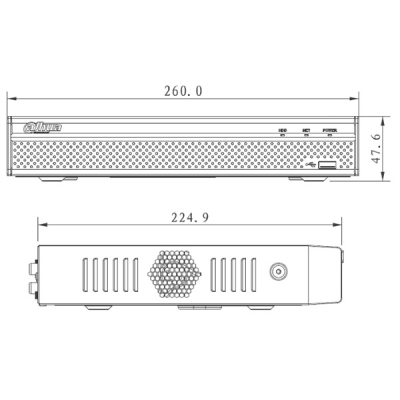 DHI-NVR2104HS-P-S2 IP регистратор
