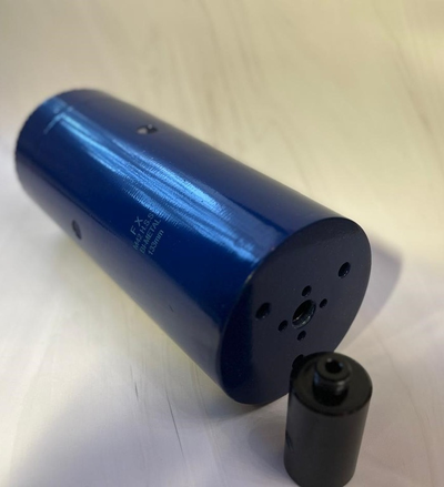 Коронка биметаллическая диаметр 182 мм глубина 200 мм  + переходник на резьбу 1 1/4