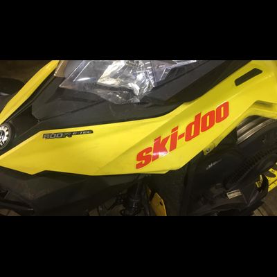 Наклейки на снегоход BRP SKI DOO Summit X T3 800R E-Tec 2013-2015 СТАНДАРТ #3083