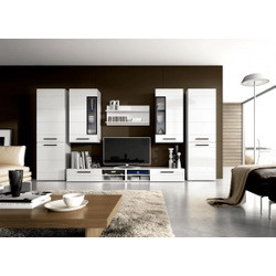 Кельн Тумба 1220, низкая, белый 1220х465х260