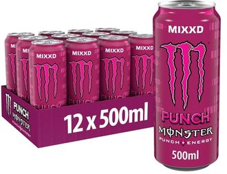 Энергетический напиток Monster MIXXD Пунш 500мл (12)