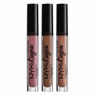 Набор жидких матовых помад NYX Lip Lingerie SET02