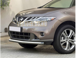 Защита переднего бампера d57  на Nissan Murano ( Ниссан Мурано)
