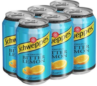 Швепс Биттер Лимон 330мл - купить напиток Schweppes Bitter Lemon оптом ...