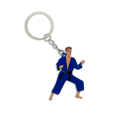 Брелок металлический Дзюдо
