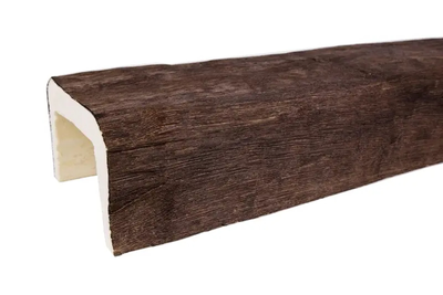 Декоративная балка из полиуретана Country Decor (WOOD LOOK) рубленная Б3 (130х200) дуб