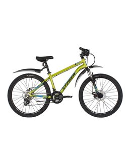 Подростковый велосипед STINGER ELEMENT EVO 24 2022 зеленый