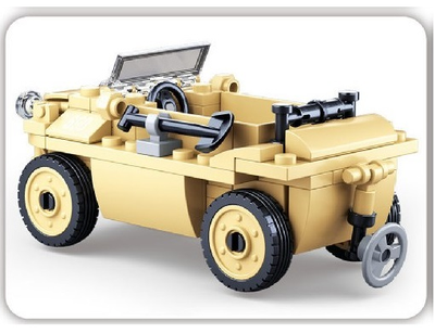 Слубан Военный конструктор Фольксваген Тип 166  (Volkswagen Typ 166)