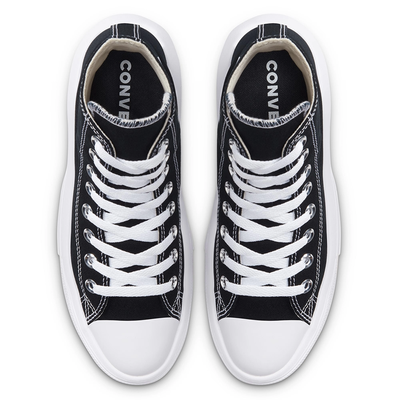 черные высокие кеды converse all star move 568497C, вид сверху фото 568497C