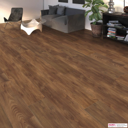Ламинат Haro Орех Варио 544738 в интерьере гостиной