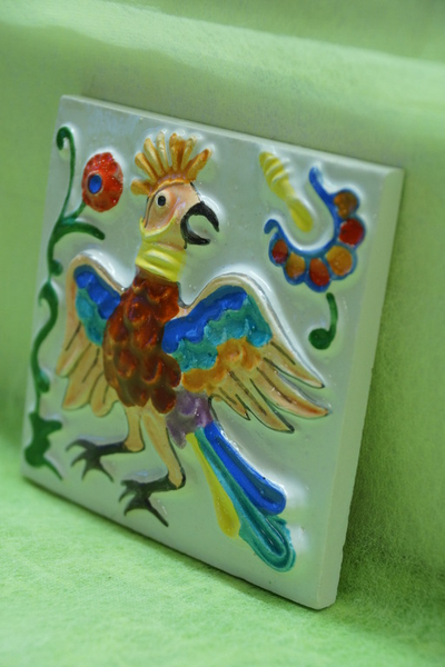 Феникс (изразцовая плитка)