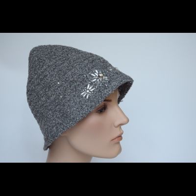 Шляпа Vizio 6121 P серая