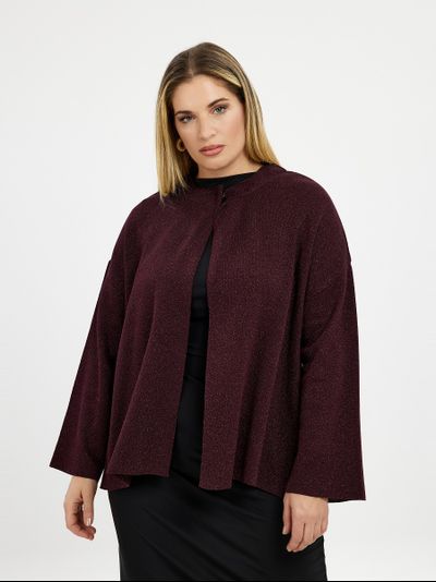 Купить теплый кардиган большого размера в интернет-магазине