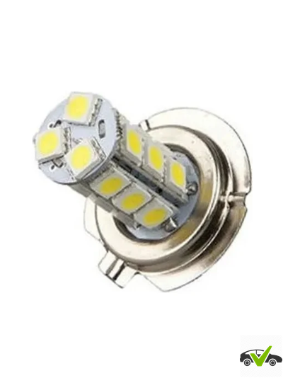 Светодиодная лампа 1109028 H7-18SMD (ПТФ/ ДХО) 5000K 12V (блистер 1 шт.) Гарантия 6 месяцев