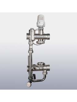 Смесительная группа без насоса VALTEC Насосно-смесительный узел VALMIX без насоса, монтажная длина насоса 130 мм VT.VALMIX.0.130