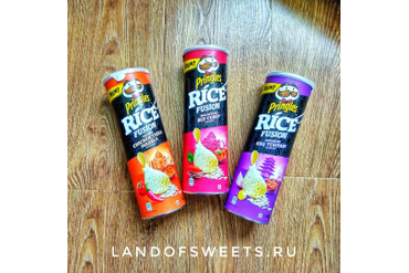 Лимитированная линейка чипсов Pringles Rice с яркими азиатскими вкусами