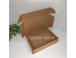 Коробка c откидной крышкой 260*180*60 мм БУРЫЙ