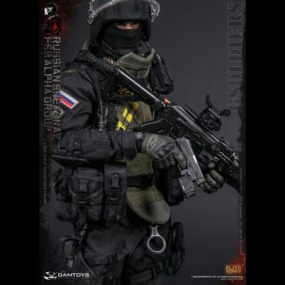 Спецназ ФСБ "Альфа" - Коллекционная ФИГУРКА 1/6 scale RUSSIAN SPETSNAZ FSB ALPHA GROUP (78064) - DAMTOYS